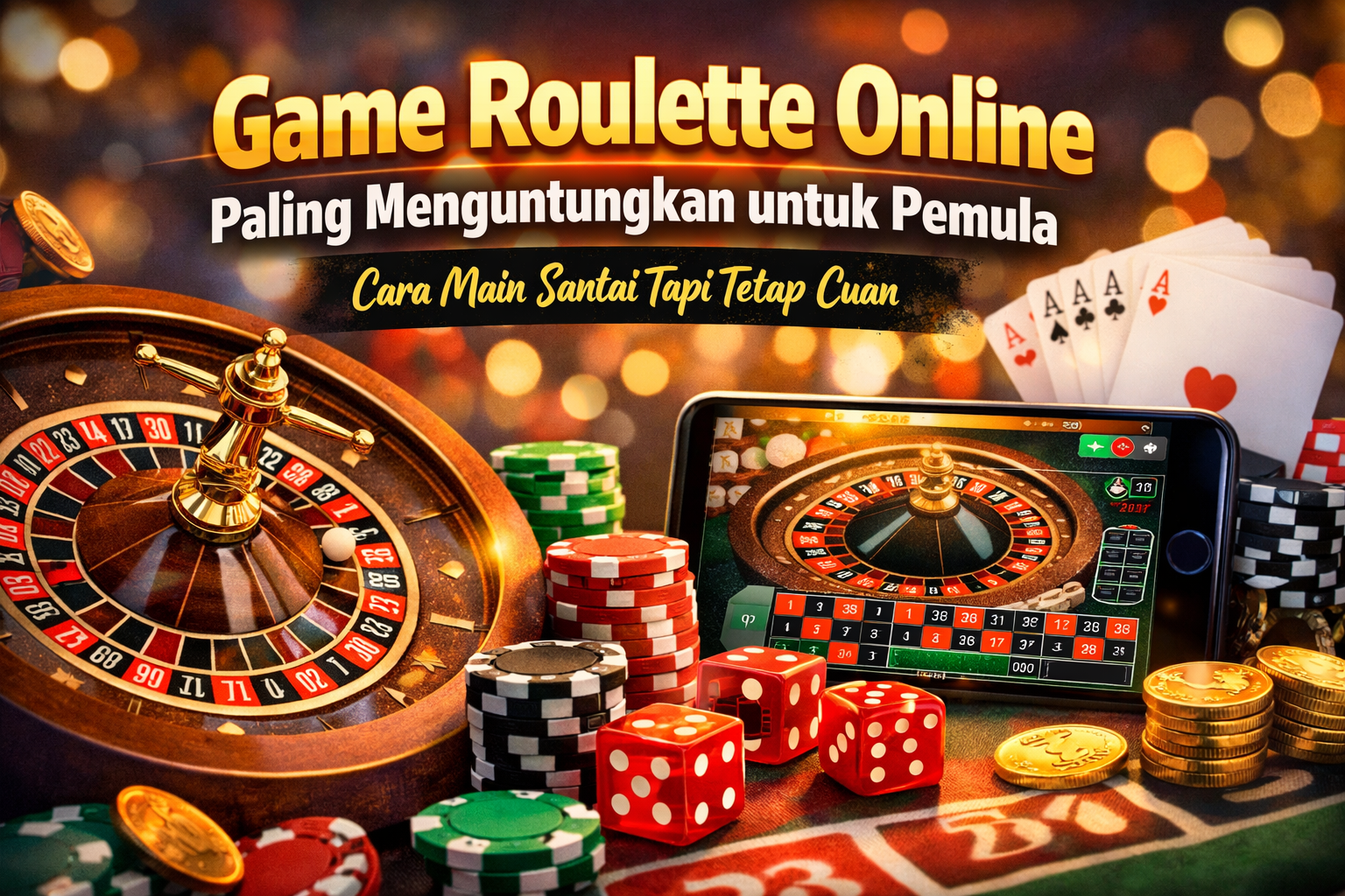 Game Roulette Online Paling Menguntungkan untuk Pemula